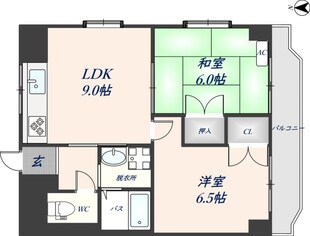 エステート野崎の物件間取画像